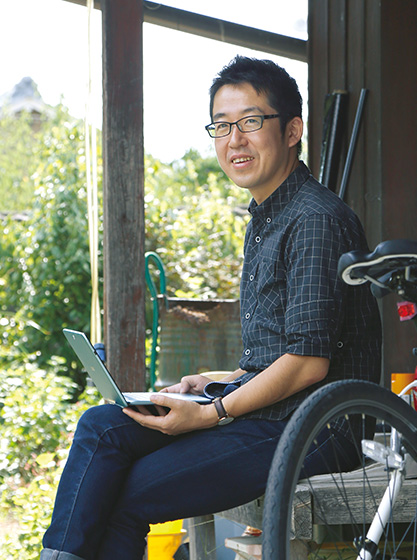 片岩裕貴(かたいわ・ひろたか)さん 和歌山県田辺市・38歳・会社員 取材●長谷部匡彦(本誌) 撮影●中橋博文