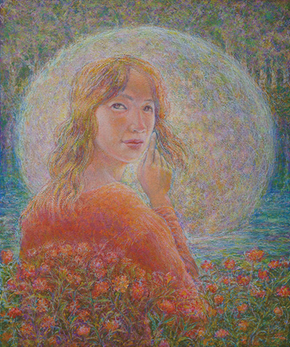 『現象展開』(2017年作。F8号)