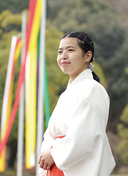 川添知子(かわそえ・ともこ)さん 長崎県西海市・20歳・団体職員 取材●長谷部匡彦(本誌)撮影●永谷正樹