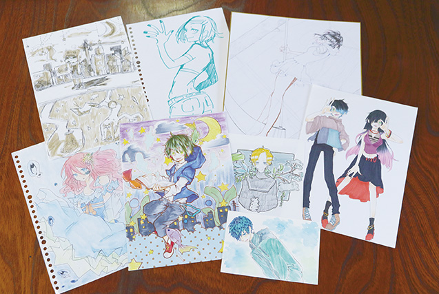 川添さんが描いたイラスト