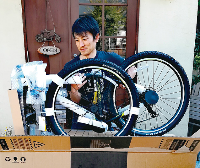 自転車の専門店でしっかりと相談し、自分の乗り方に合ったバイクを選びましょう(写真は筆者提供)