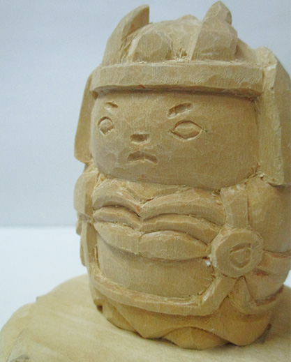 平成26年に製作された「童大将」(写真は筆者提供)