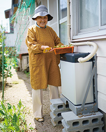 「蓄電池も導入して、太陽光をさらに有効に使えるようになりました」