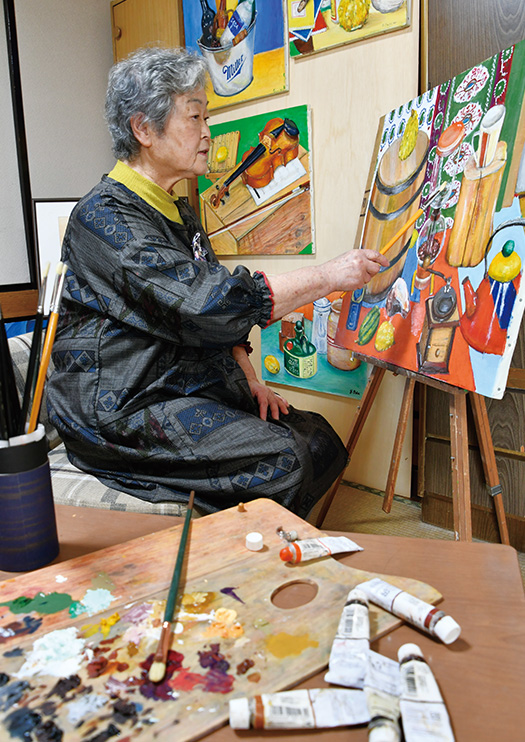 小田靖子(おだ・やすこ)さん│82歳│北海道伊達市 取材/佐柄全一 写真/加藤正道
