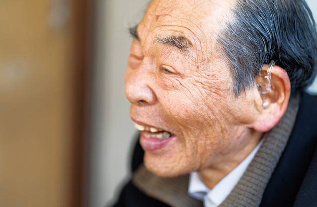 「人生のあらゆる出来さをそのまま受け入れ、そこから出発しようという思いでいます」